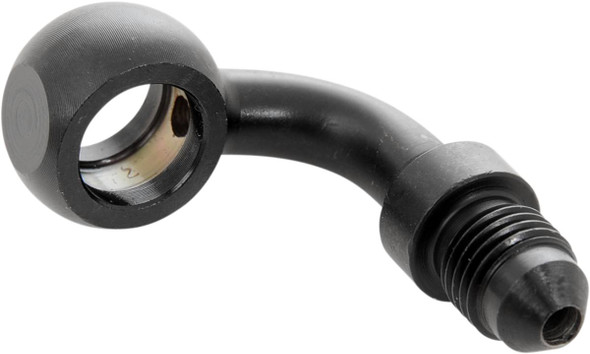 Goodridge - P599-03ZBK - Banjo - 3/8" - 90° - Black
