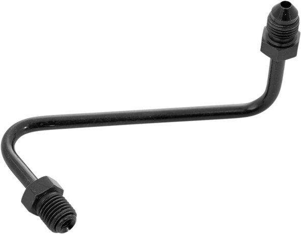Goodridge - P666-03ZBK - Tube Adapter - Double Bend - Black