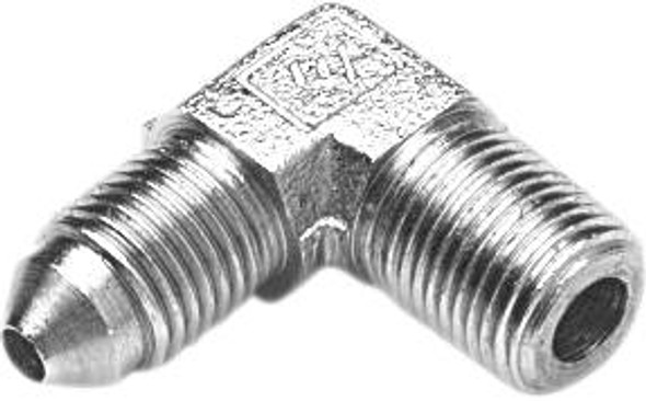 Goodridge - P822-03CH - Fitting - -3 to 1/8" NPT - 90° - Chrome
