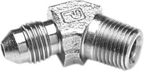Goodridge - P823-03CH - Fitting - -3 to 1/8" NPT - 45° - Chrome