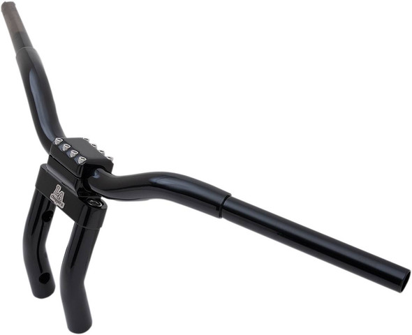 La Choppers - LA-7336-06B - Kage Fighter-T Pullback Handlebar - Pullback - 9" - Black