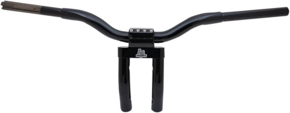 La Choppers - LA-7336-06B - Kage Fighter-T Pullback Handlebar - Pullback - 9" - Black