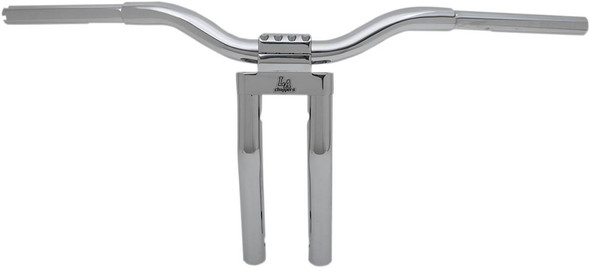 La Choppers - LA-7336-10 - Kage Fighter-T Pullback Handlebar - Pullback - 13" - Chrome