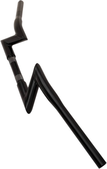 La Choppers - LA-7310-00B - 1-1/4" Z-Bar Style Handlebar - Outlaw - 1-1/4" - Black