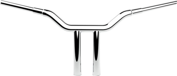 La Choppers - LA-7343-12 - One-Piece Kage Fighter Handlebar - 12" x 1-1/2" - Chrome