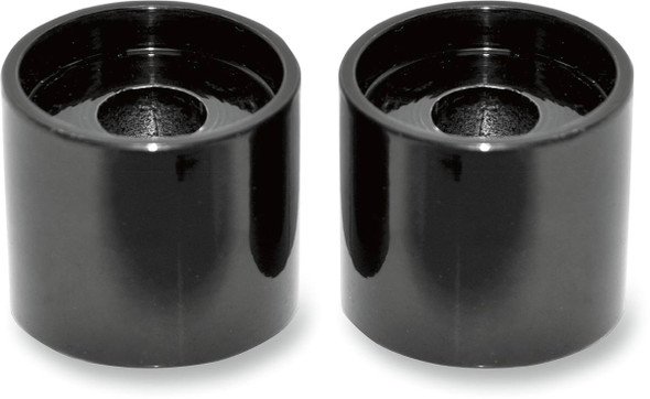 La Choppers - LA-7414-01B - Handlebar Riser Extensions - 1" x 1-1/4" - Black
