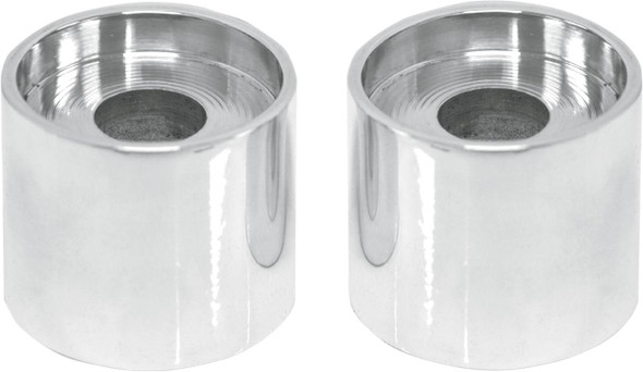 La Choppers - LA-7414-01 - Handlebar Riser Extensions - 1" x 1-1/4" - Chrome