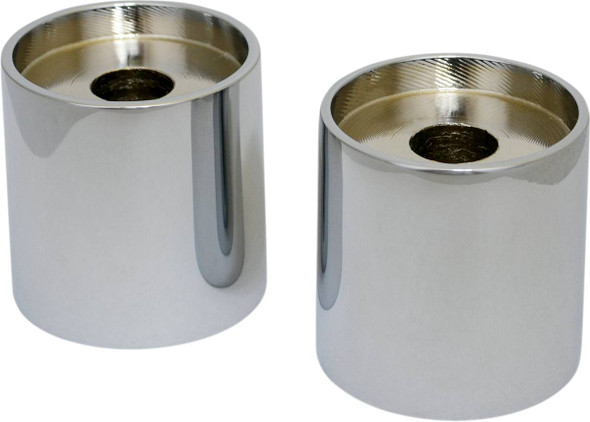 La Choppers - LA-7413-52 - Handlebar Riser Extensions - 1-1/2" x 1-1/2" - Chrome