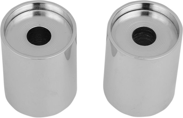 La Choppers - LA-7413-53 - Handlebar Riser Extensions - 2" x 1-1/2" - Chrome