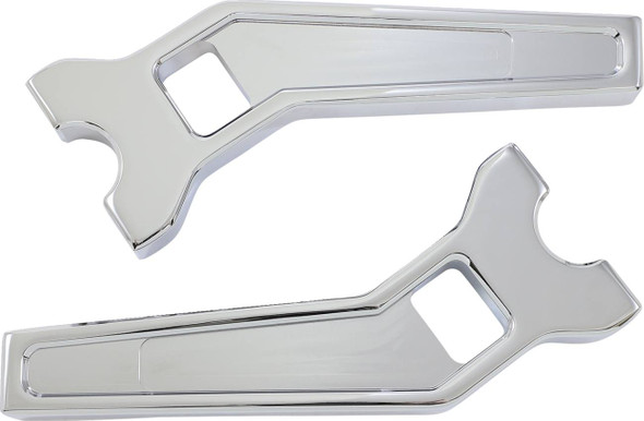 La Choppers - LA-7481-08C - Performance Risers - Pullback - 8" x 1-1/4" - Chrome