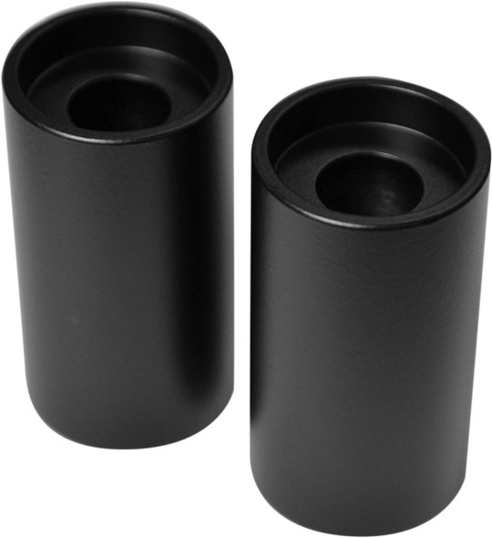 La Choppers - LA-7413-03M - Handlebar Riser Extensions - 2" - Flat Black