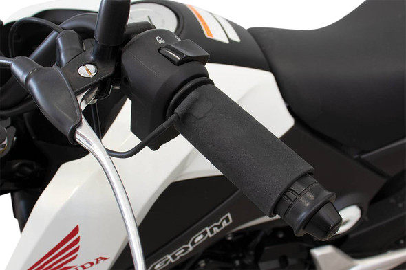 Koso North America - AX120000 - Heated Clip-On Grips - X-Claw - USB