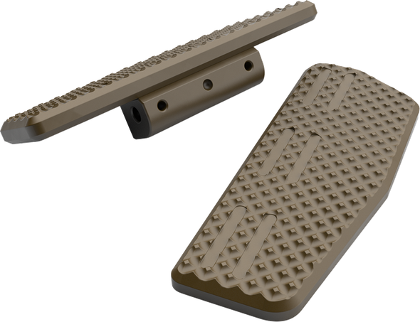 La Choppers - LA-P101-03Z - Mini Floorboards - Passenger - Bronze