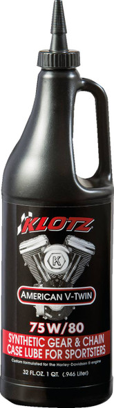 Klotz Oil - KH-S80 - Chain Case & Gear Oil - 75W-80