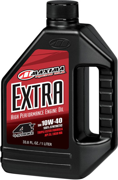 Maxima Racing Oil - 16901 - Extra Synthetic 4T Oil - 10W40 - 1L