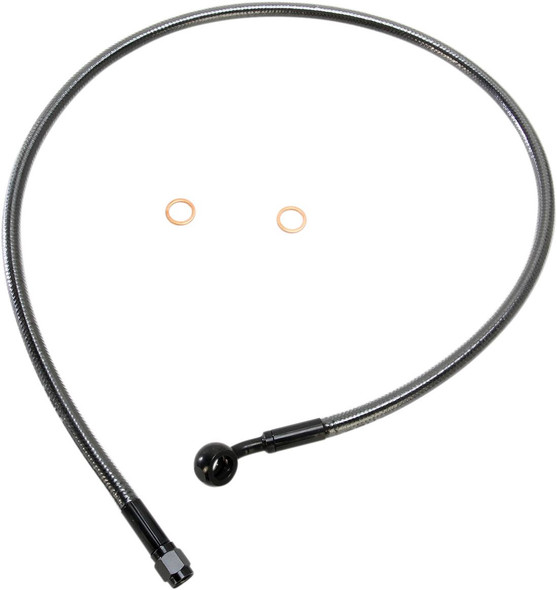 Magnum Shielding - AS47130 - Brake Line - 10 mm-35° - 30" - Black Pearl