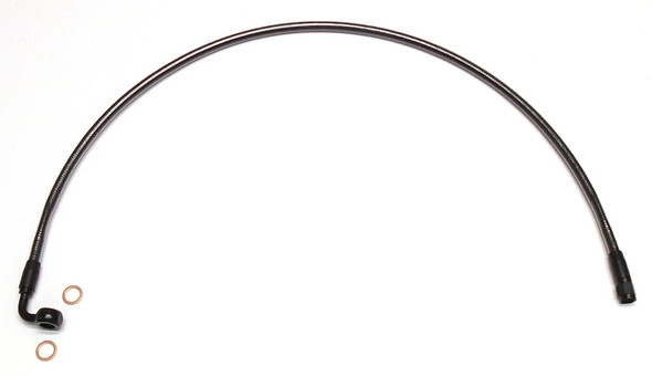 Magnum Shielding - AS47227 - Brake Line - 10 mm-90° - 27" - Black Pearl
