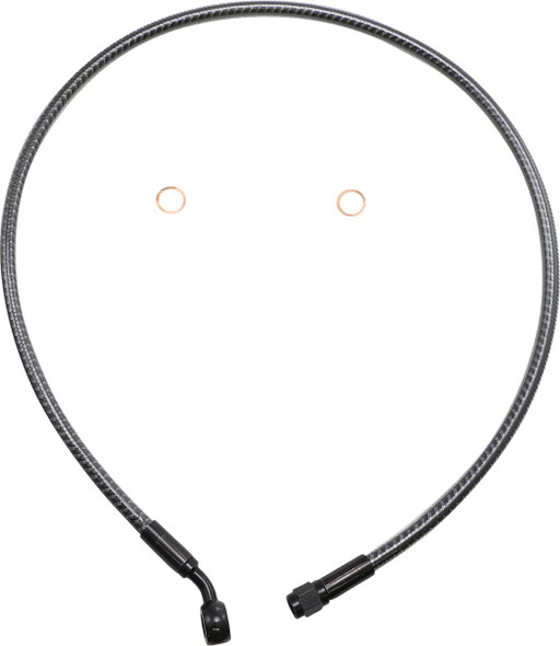 Magnum Shielding - 77131 - Brake Line - Front - 3/8" - 35° - 31" - KARBONFIBR