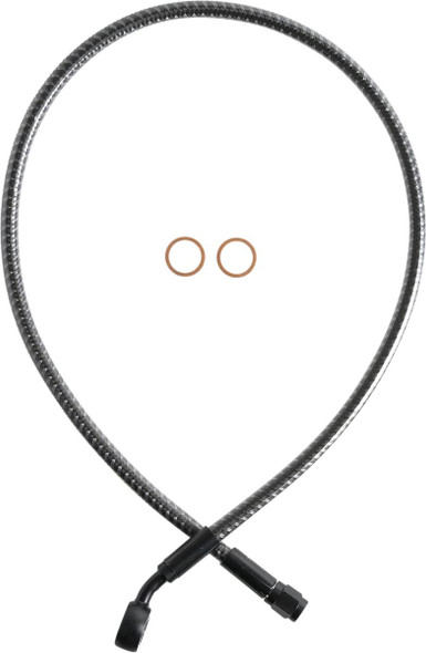 Magnum Shielding - AS778126 - Brake Line - Front - 12 mm - 35° - 26" - KARBONFIBR