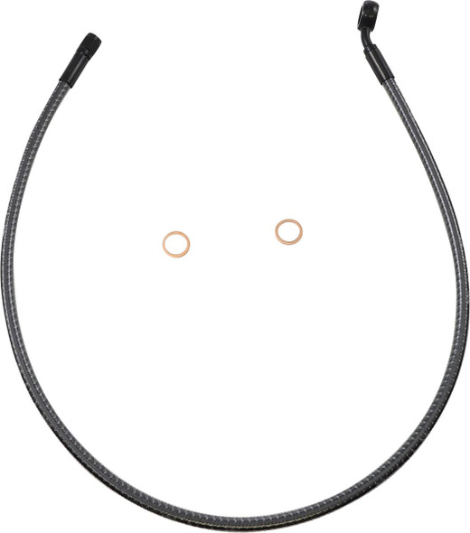 Magnum Shielding - AS778130 - Brake Line - Front - 12 mm - 35° - 30" - KARBONFIBR Magnum Shielding - AS778130 - Brake Line - Front - 12 mm - 35° - 30" - KARBONFIBR