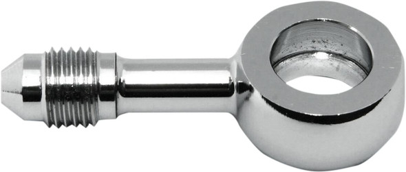Magnum Shielding - 1703-40 - Banjo Fitting - 7/16" - AN3 180° - Chrome