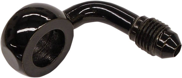 Magnum Shielding - 1704-56 - Banjo Fitting - 7/16" - AN3 90° - Black