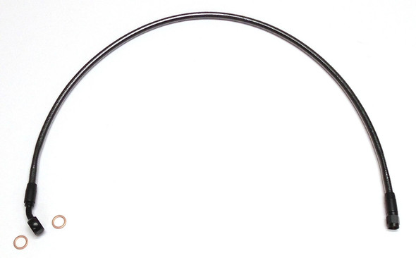 Magnum Shielding - 47137 - Brake Line - 10 mm-35° - 37" - Black Pearl