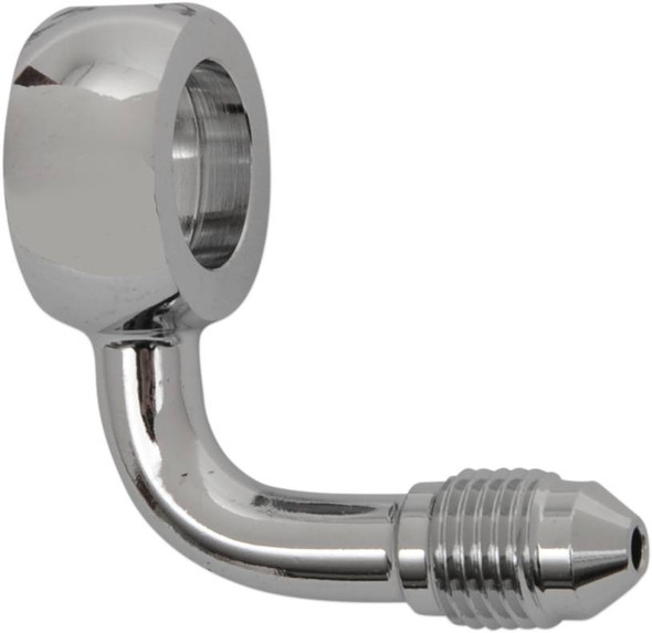 Magnum Shielding - 1703-53 - Banjo Fitting - 12 mm - AN3 90° - Chrome