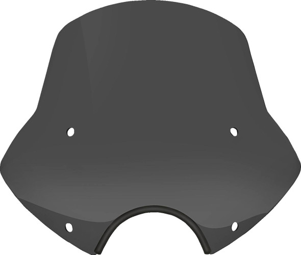 Memphis Shades - MEP54410 - Speed Demon Sportshields - 15" - 7" Headlight Cutout - Dark Black Smoke