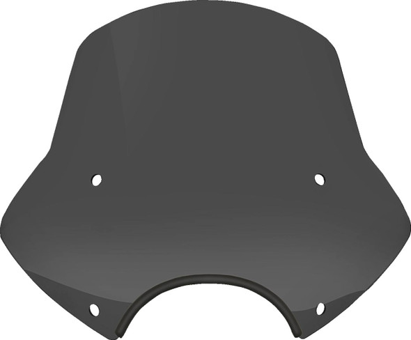 Memphis Shades - MEP54710 - Speed Demon Sportshields - 15" - 9" Headlight Cutout - Dark Black Smoke
