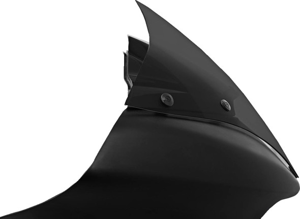 Memphis Shades - MBR100310 - Windshield - BRL Race Bubble - Dark Smoke - FLTRX