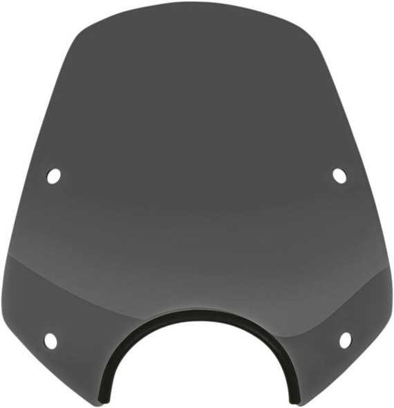 Memphis Shades - MEP50110 - Del Rey Windshield - Dark Black Smoke