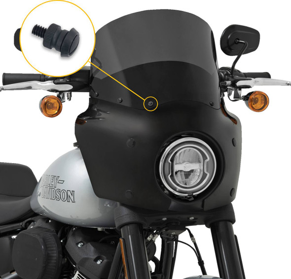 Memphis Shades - MSC1001 - Windshield Hardware - Road Warrior