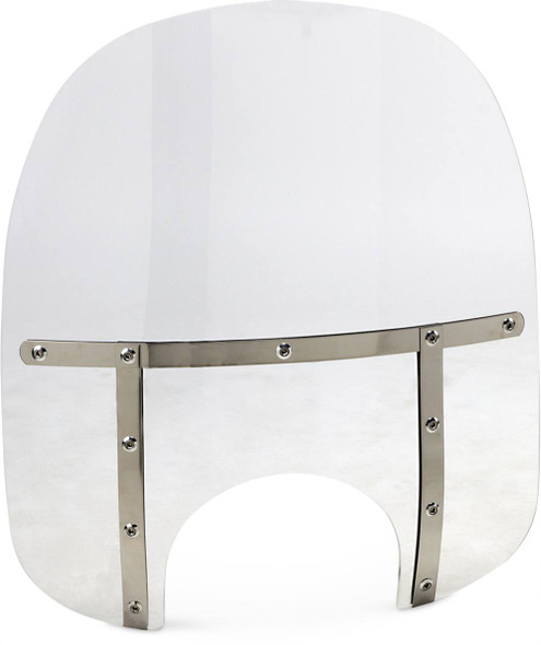 Memphis Shades - MEM3710 - Fats Windshield - 19" - Headlight - Clear