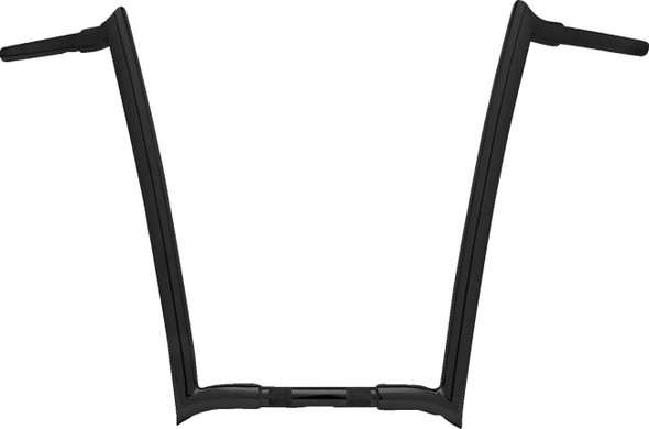 Paul Yaffe Bagger Nation - PYO:OEMB125-16 B - 1-1/4" Monkey Drag Bar Handlebar - 16" - Black