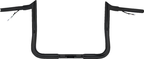 Paul Yaffe Bagger Nation - PYO:MBBPW-8 B - Pre-Wired Handlebar - Monkey Bar - 8" - Black