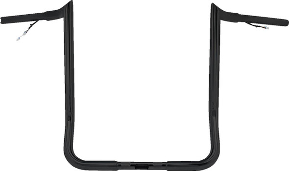 Paul Yaffe Bagger Nation - PYO:MBBPW-14 B - Pre-Wired Handlebar - Monkey Bar - 14" - Black