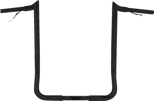 Paul Yaffe Bagger Nation - PYO:MBBPW-16 B - Pre-Wired Handlebar - Monkey Bar - 16" - Black