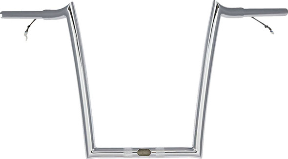 Paul Yaffe Bagger Nation - PYO:OEMPW-15L-14 C - Pre-Wired Handlebar - OEM - 14" - Chrome
