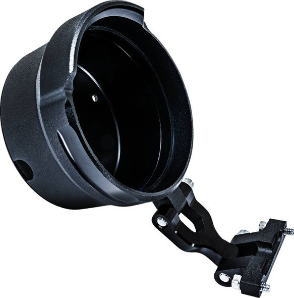 Performance Machine (Pm) - 0208-2192-SMB - Gauge Relocation Kit - Round - Black Ops®