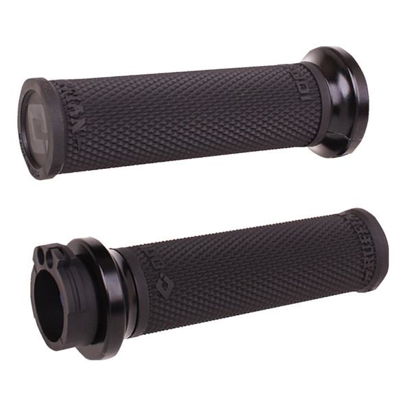 ODI - Ruffian Lock-On Harley Grips - Cable Throttle