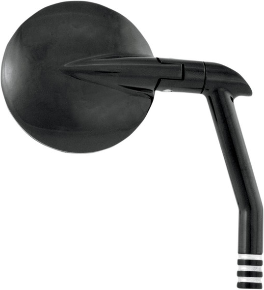 Performance Machine (Pm) - 0064-2035-BM - Mirror - Vision - Side View - Round - Black/Contrast Cut - Left/Right