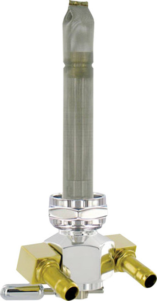 Pingel - 3311-D-AH - Power Flo™ Fuel Valve - 22 mm - Hex - 90° - Aluminum
