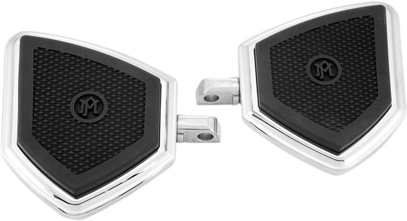 Performance Machine (Pm) - 0036-1017-CH - Passenger Floorboards - FTZ - Chrome