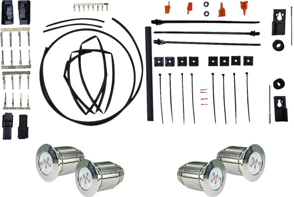 Paul Yaffe Bagger Nation - PYO:BB-TB-C - Thunder Bolts Kit - Run/Brake/Turn - Black