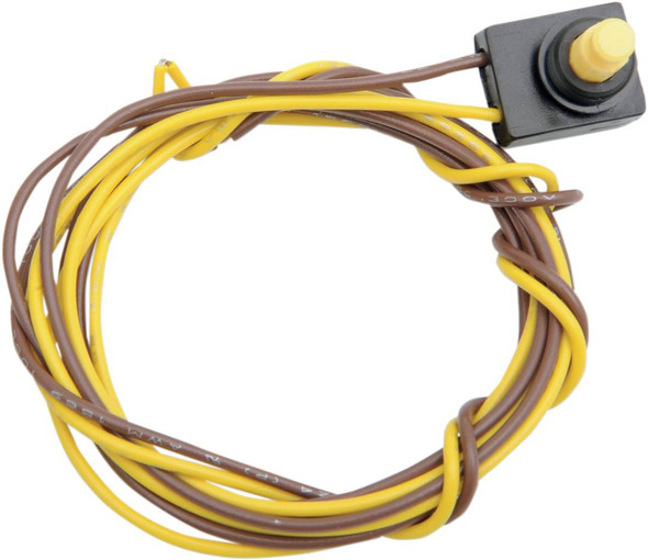 Performance Machine (Pm) - 0042-0002-A - Aluminum One Button Switch Housing - Turn/Horn/Start
