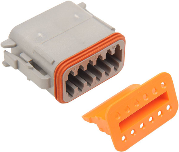 Namz - DP-12G - Deutsch Plug - 12 Pin - Gray