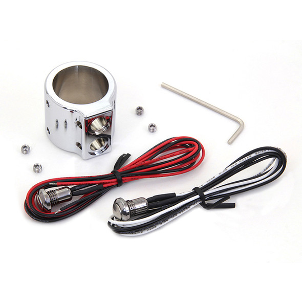 V-Twin - Dual Handlebar Button Switch 1" - Chrome