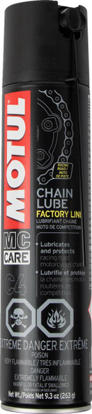 Motul - 111821 - Factory Line Chain Lube - 400ml - Aerosol