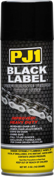 Pj1/Vht - 1-06A - Black Label Chain Lube - 5 oz. net wt. - Aerosol